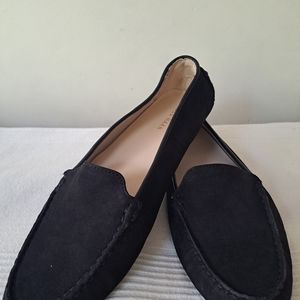 Women's Cole Haan black suade loafers size 9 new